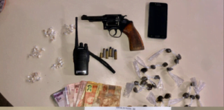 apreensão drogas e armas