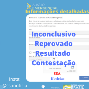 Informações auxílio detalhadas