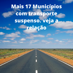 transporte suspenso