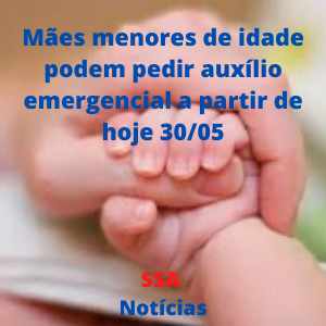 Auxilio emergencial para mães solteriras