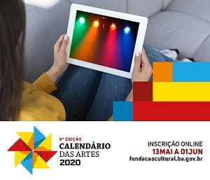 calendário das artes