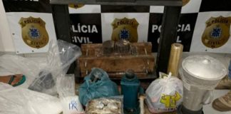 Apreensão de cocaína