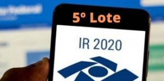 5º lote imposto de renda