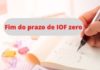 Fim da isenção do IOF