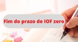 Fim da isenção do IOF