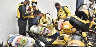 entrega de cestas basicas