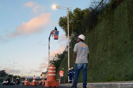 Manutenção iluminação