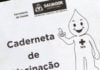 caderneta de vacinação