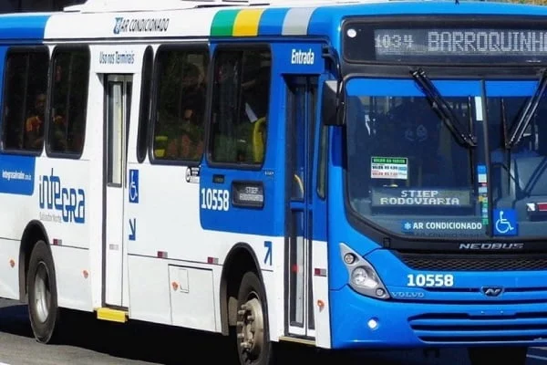 onibus azul