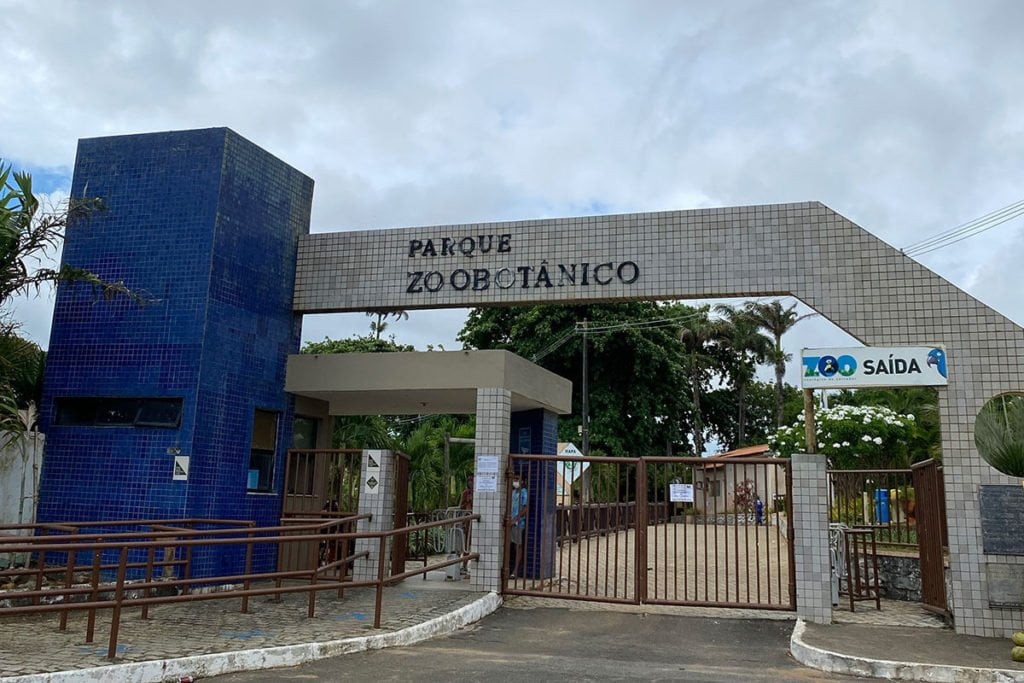 Entrada Zoológico de Salvador.