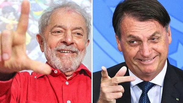 Lula e Bolsonaro