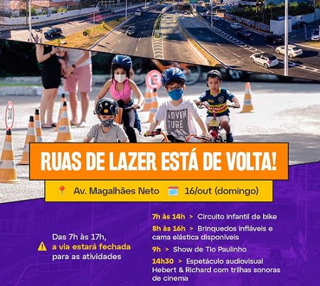 ruas de lazer