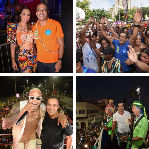 Carnaval 2023 Bruno Reis Prefeito de Salvador no carnaval 2023