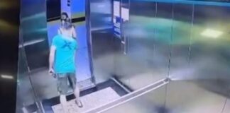 Importunação: Homem apalpa mulher elevador na cidade de Fortaleza (CE).