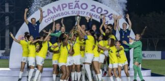 Seleção brasileira feminina sub-17 conquista o penta do Sul-Americano.