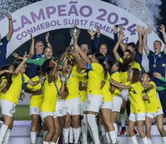 Seleção brasileira feminina sub-17 conquista o penta do Sul-Americano.