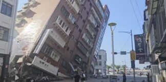 Cidade de Taiwan é atingida por terremoto