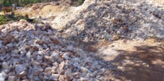 Bahia: Em garimpo ilegal, polícia apreende 45 toneladas de quartzito