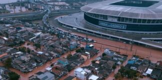 Cai para 4,74 metros nível do Rio Guaíba