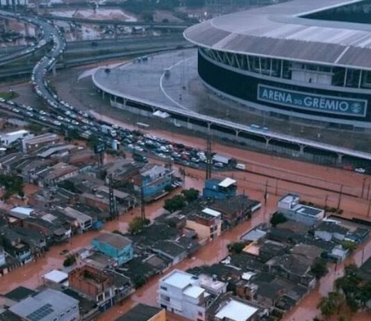 Cai para 4,74 metros nível do Rio Guaíba