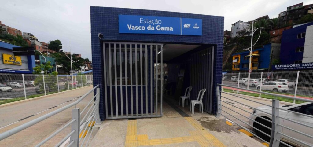 estação BRT Vasco da Gama inicia operação a partir deste sábado (21)