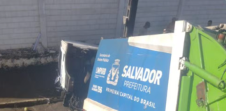 Após ter mal súbito e perder o controle do veículo, motorista de caminhão de lixo morre em Salvador