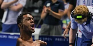 Gabrielzinho vence 200m livre e leva terceiro ouro em Paris