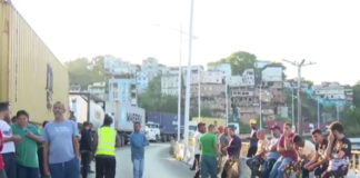 Porto de Salvador: Instabilidade no sistema de acesso causa mais 6 km de fila de caminhões