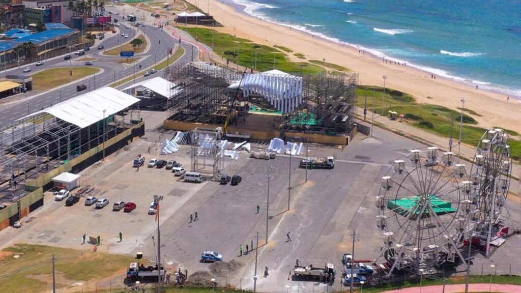 Arena Parque dos Ventos: Entendo motivo do nome de Daniela Mercury ser retirado de espaço de eventos