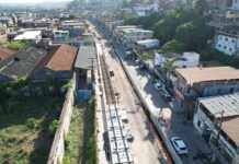 Obras do VLT de Salvador atingem 18% de execução