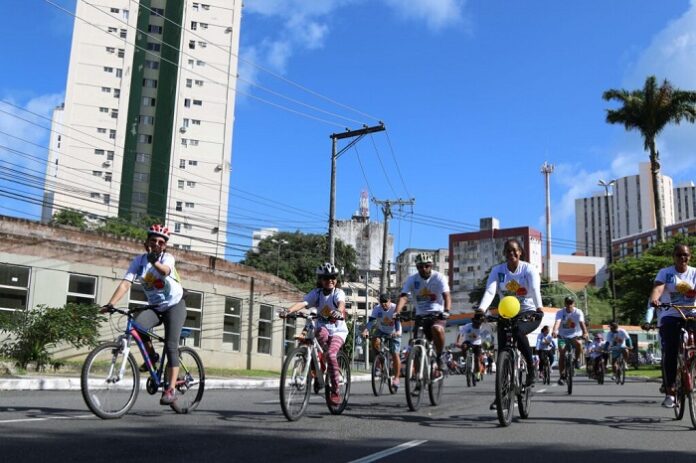 passeio ciclistico feminino