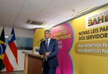 O governador Jerônimo propõe criação da Loteria da Bahia