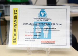 Veja como adquirir sem sair de casa a credencial de estacionamento especial da Transalvador