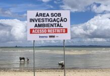 Comunidade na orla baiana sofre há 100 dias com contaminação da praia