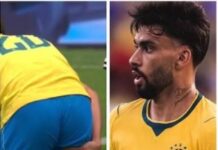 Lucas Paquetá tem lesão na coxa confirmada, sem previsão de retorno