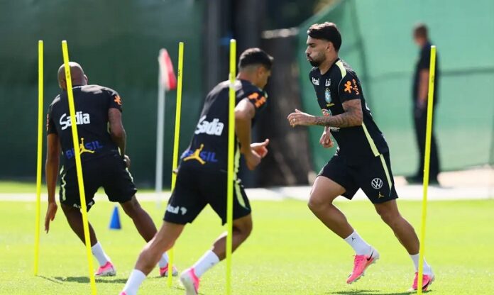 treino seleção
